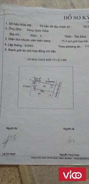 Bán gấp chính chủ thanh khoản nhanh nhà 75.5m2 Lĩnh Nam, Hoàng Mai, Ha Nội