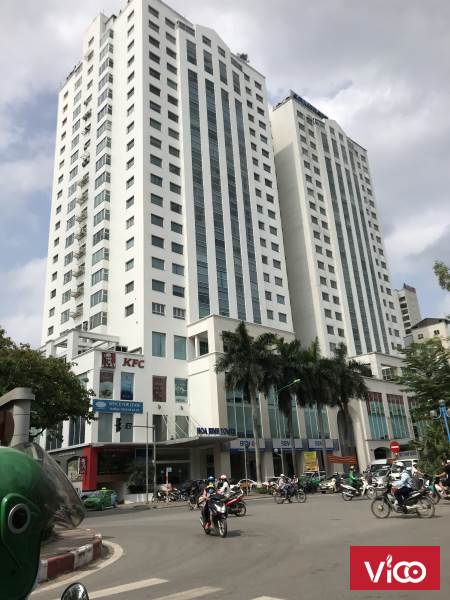 Tòa nhà Hòa Bình 106 Hoàng Quốc Việt, Cầu Giấy cho thuê văn phòng