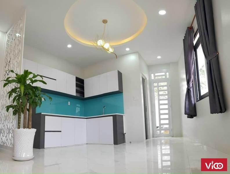 nhà 1 trệt 1 lầu gần chợ bến cát