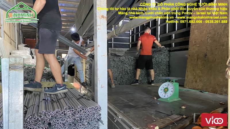 Thanh nẹp C và zíc zắc nhà kính nông nghiệp giá rẻ