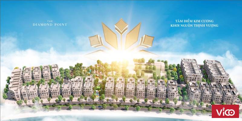 Liền kề biệt thự C14 Phúc Đồng The Diamond Point trung tâm Long Biên