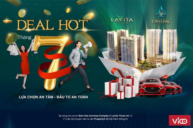 CĂN HỘ LAVITA THUẬN AN ƯU ĐÃI ĐẾN 27% HOÀN 5% SỐ TIỀN THANH TOÁN