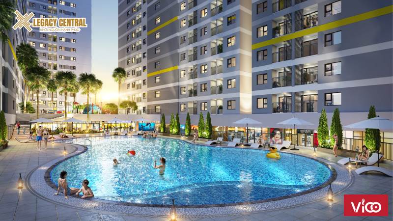 Cơ hội sở hữu căn hộ Legacy Central trả góp 0% lãi suất chỉ với 225 triệu ở Thuận An Bình Dương