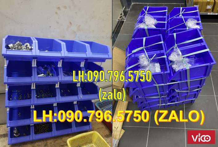 Hộp nhựa a6 đựng phụ tùng, khay nhựa đựng bulong ốc vít giá rẻ