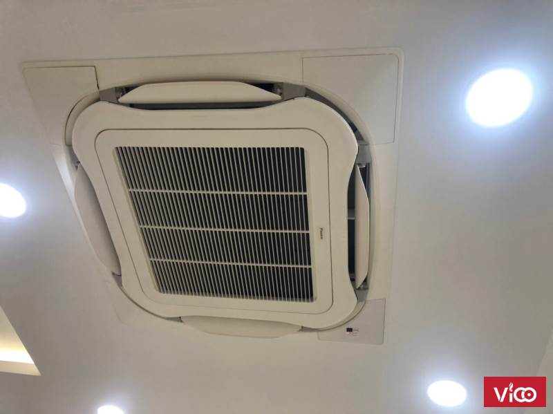 Máy lạnh âm trần Daikin 2 ngựa thích hợp với diện tích sử dụng phòng 30m2