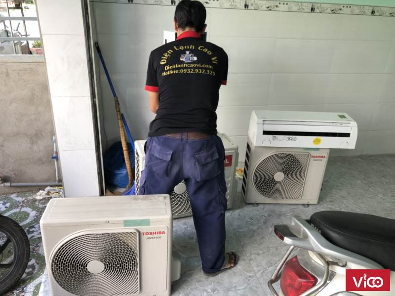 Thu mua máy lạnh cũ tại quận 4 tphcm Cao Vĩ