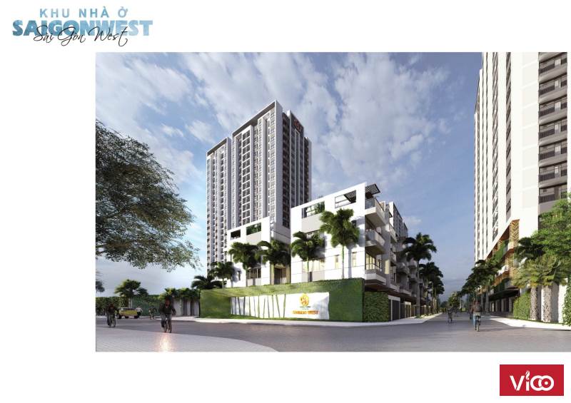 Sài Gòn West Dự án căn hộ tại đường Tên Lửa, Bình Tân Bên cạnh Aeon Mall Bình Tân