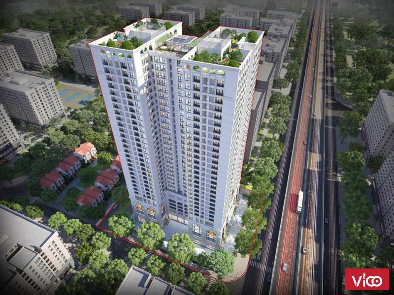 Căn hộ CAO CẤP nằm trên mặt đường Nguyễn Xiển, cách ngã tư Khuất Duy Tiến chỉ 800m Chỉ hơn 2 tỷ/