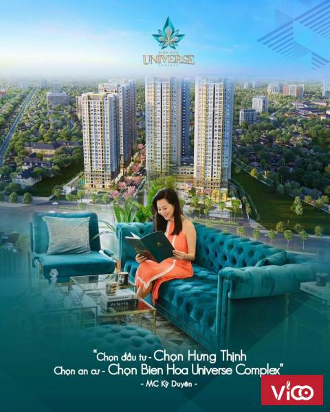 CHỈ 21TR/M2 SỞ HỮU CĂN HỘ CAO CẤP SMART HOME BIÊN HOÀ UNIVERSE CHIẾT KHẤU NGAY 830 TRIỆU