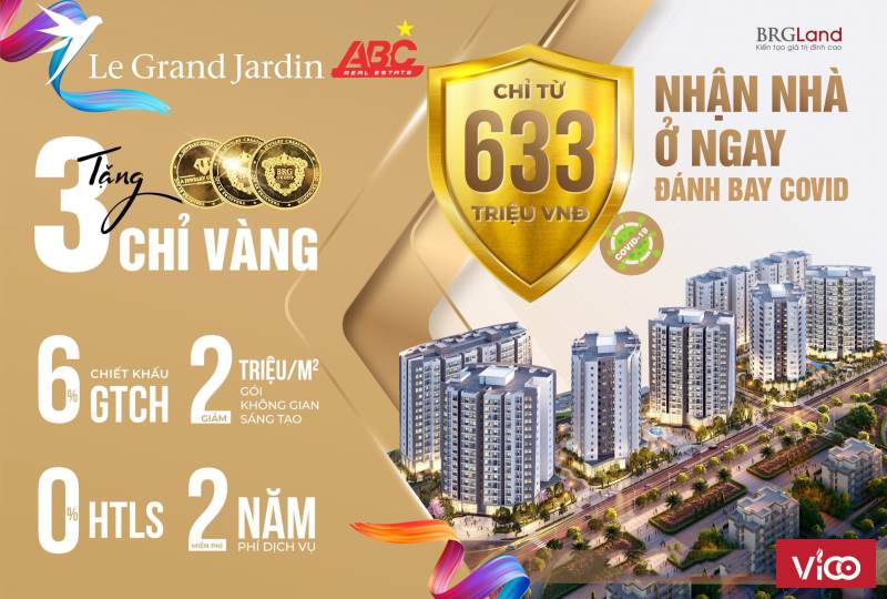 LE GRAND JARDIN TẶNG QUÀ TÂN GIA CỰC KHỦNG