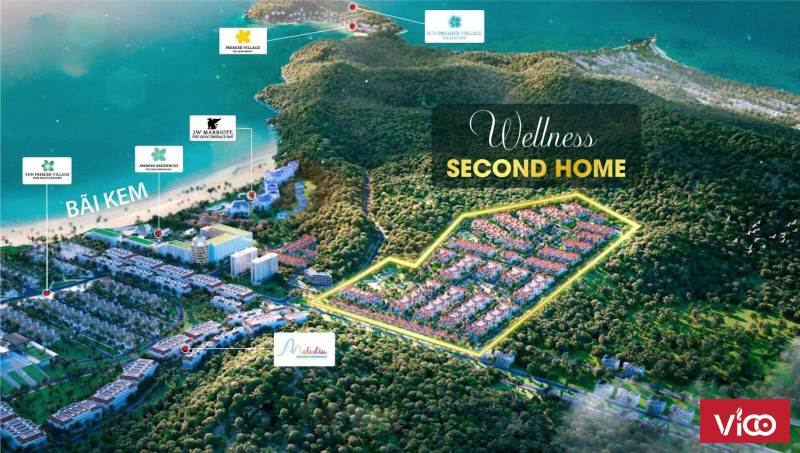 Biệt thự Sun Tropical Village Bãi Khem Phú Quốc 09 3231 2881