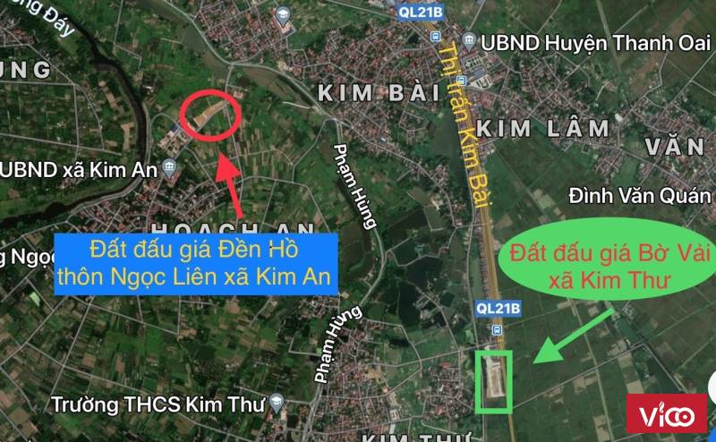 Cần bán gấp đất gần Đền Hồ, Kim An, vị trí gần uỷ ban huyện Thanh Oai, 80m2, gần tỷ