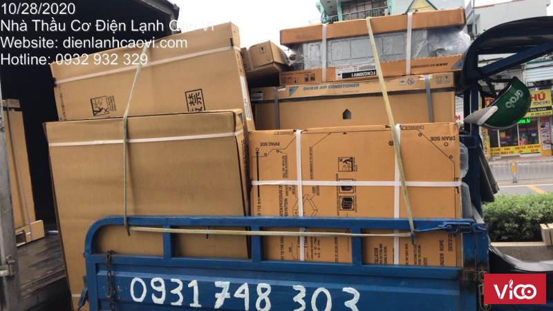 Thi công máy lạnh tại Bình Thạnh tphcm