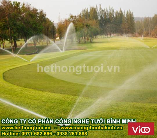 Tưới quảng trường,vòi tưới cỏ bán kính lớn, vòi hunter mỹ