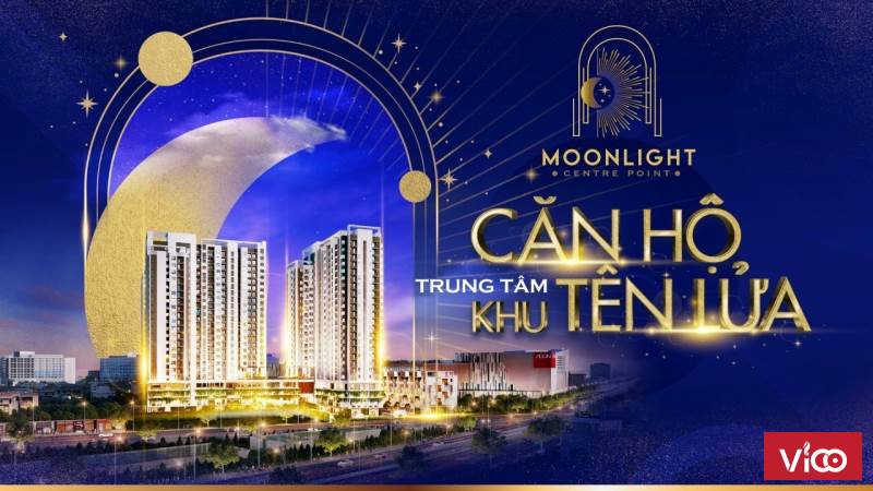 Căn hộ bên cạnh Aeon Mall Bình Tân Moonlight Centre Point Giá 1,9tỷ