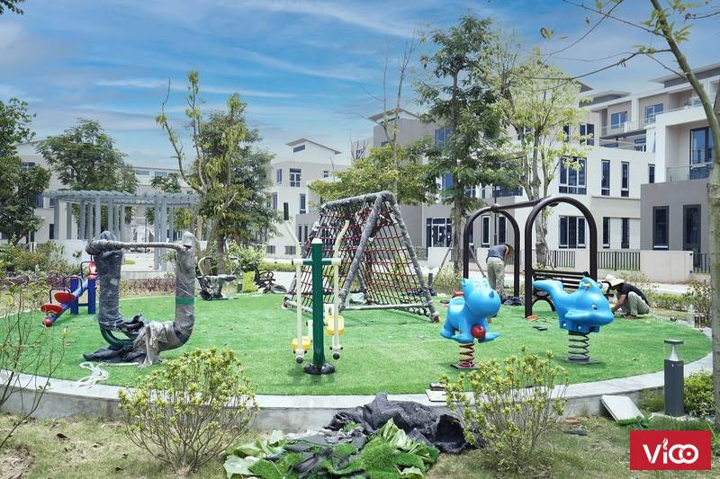 Nhịp sống chậm, môi trường xanh, không khí trong lành. Chọn Lan viên villa.