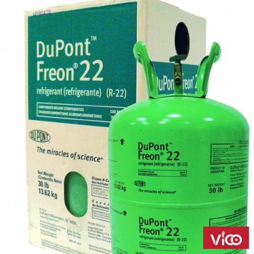 Gas lạnh Dupont R22 13.62kg 22.7Kg Mỹ