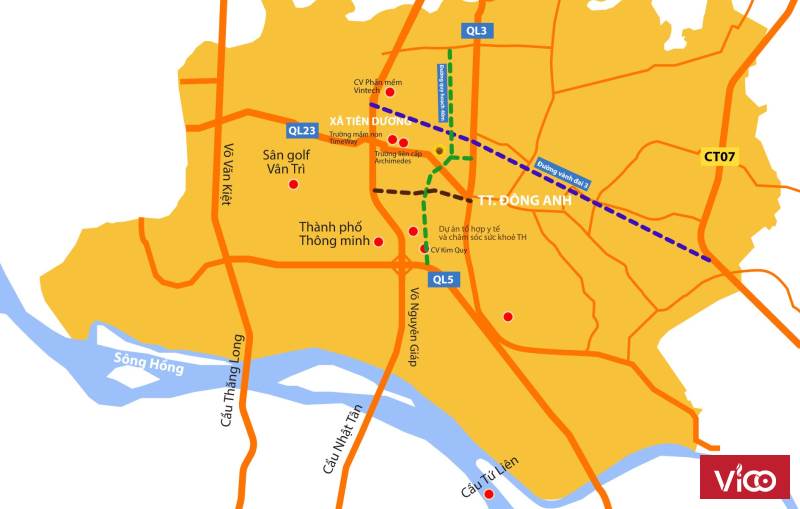 Mở bán dự án Khu đô thị kiểu mẫu Vimefulland Đông Anh