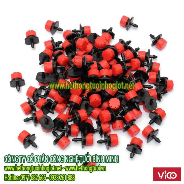 Các vật tư thiết bị tưới nhỏ giọt nên dùng trong nhà màng nhà kính