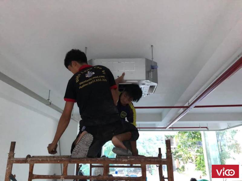 Lắp máy lạnh giá rẻ ở quận 7