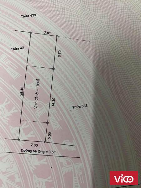 Chính Chủ Cần Bán Lô Đất Phước Lâm Gần Nhà Thờ Giá 2.1tỷ