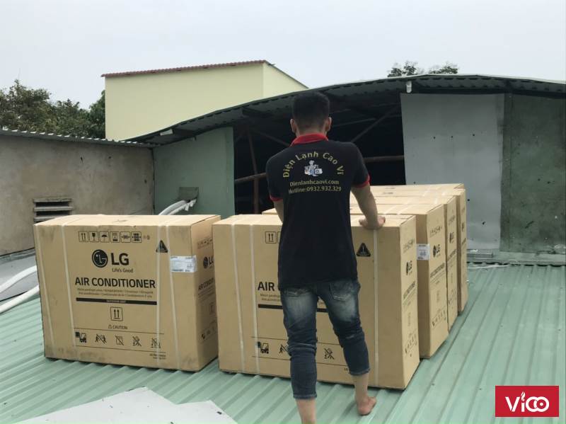 Lắp đặt máy lạnh tại nhà Hốc Môn