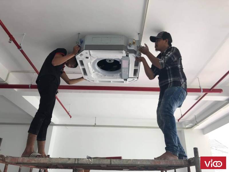 Lắp máy lạnh giá rẻ ở quận 10