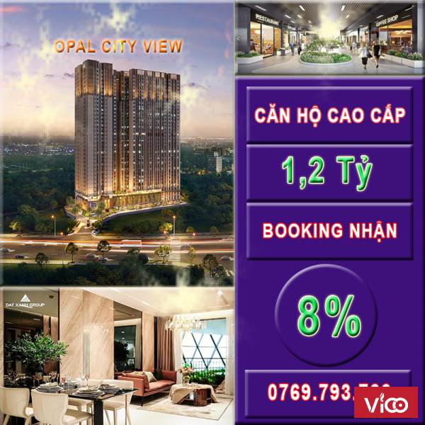 CĂN HỘ CAO CẤP CHUẨN XANH 1,2 TỶ