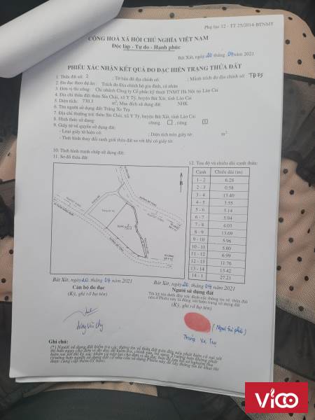 Bán mảnh đất săn mây đẹp nhất SAPA 2.