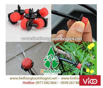 Hệ thống tưới nhỏ tây ban nha, hệ thống tưới nhỏ giọt cho rau, thiết bị tưới azud