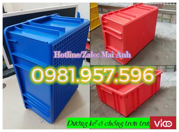 Hộp nhựa B3, hộp nhựa 472x332x184mm, hộp nhựa cao 18cm