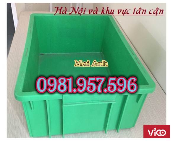 Hộp nhựa B3, hộp nhựa 472x332x184mm, hộp nhựa cao 18cm