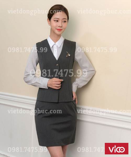 Địa chỉ may áo gile nữ công sở đảm bảo form dáng chuẩn, giá tốt
