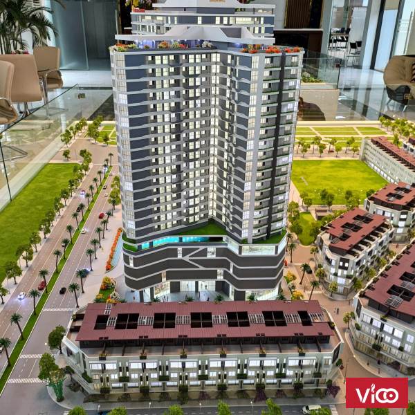 Một cặp góc nhà phố 5 tầng ngay gần trục đường chính 16/4 thích hợp kinh doanh đầu tư