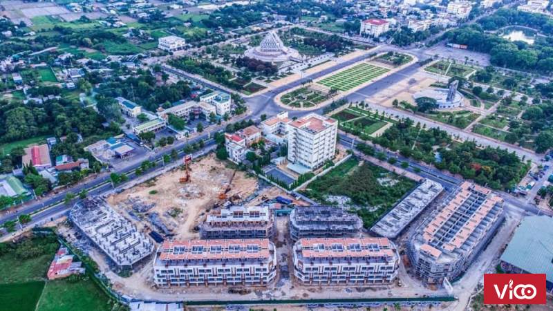 Một cặp góc nhà phố 5 tầng ngay gần trục đường chính 16/4 thích hợp kinh doanh đầu tư