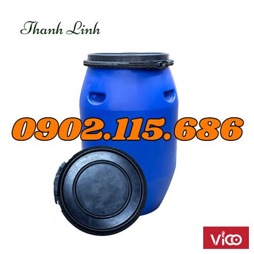 Thùng phuy nhựa, thùng phuy nhựa 100 lít cũ,
