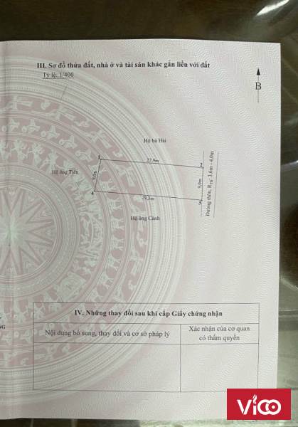 Chính chủ bán 5 lô mặt đường Văn Cú