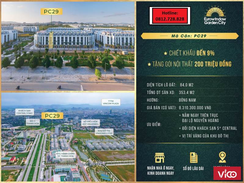 Bán nhà xây thô 5 tầng, hoàn thiện mặt ngoài Phường Đông Hải, TP. Thanh Hóa