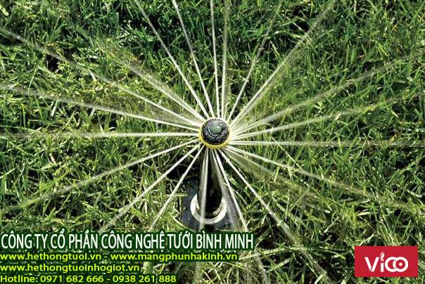 Tưới cảnh quan Hunter Mỹ, vòi phun tưới cây,vòi phun xoay 360 độ,béc tưới tự động