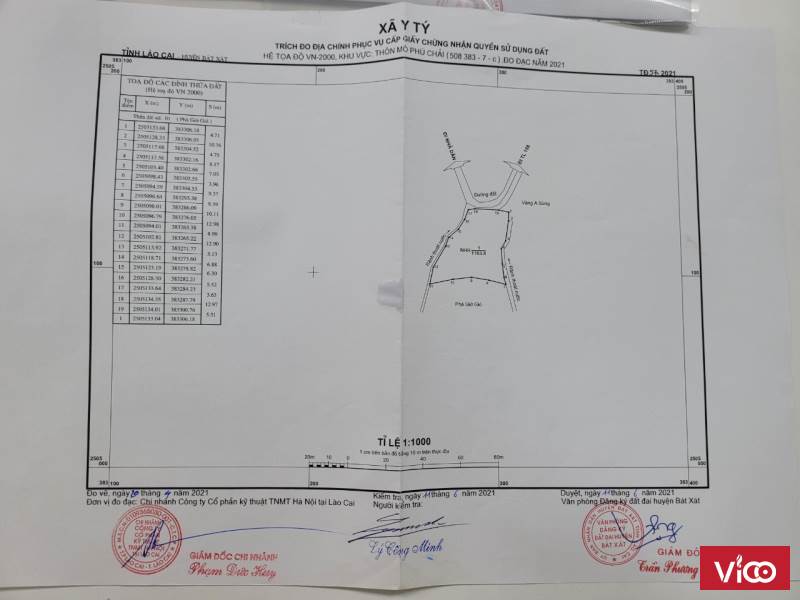 Bán mảnh đất mặt đường ngã ba trung tâm SaPa 2 Y Tý phù hợp kinh doanh du lịch