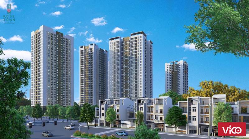 CHỈ 800 TRIỆU SỞ HỮU CĂN HỘ 3 PN TẠI DỰ ÁN ROSE TOWN ĐẸP NHẤT QUẬN HOÀNG MAI