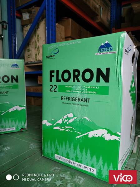 Gas Floron R22 13.6 kg 22.7kg