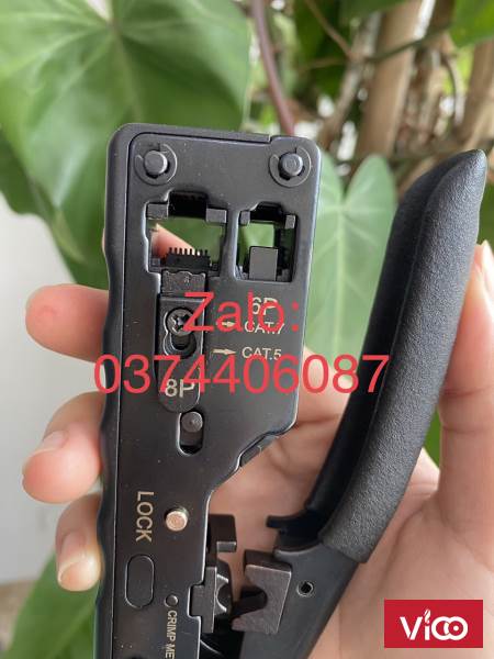 Kìm bấm Cat6A/ Cat7 chuyên dụng RJ11RJ12RJ45 hãng SHIPUCO