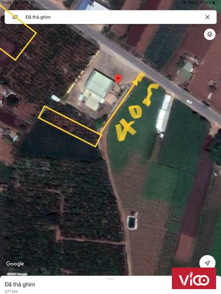 Bán 1 sào 7 đất sau lưng cây xăng Như Phương Xã NThol Hạ, Huyện Đức Trọng, Lâm Đồng