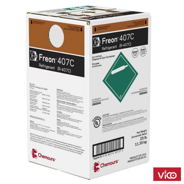 Phân phối Gas Chemours Freon R407c