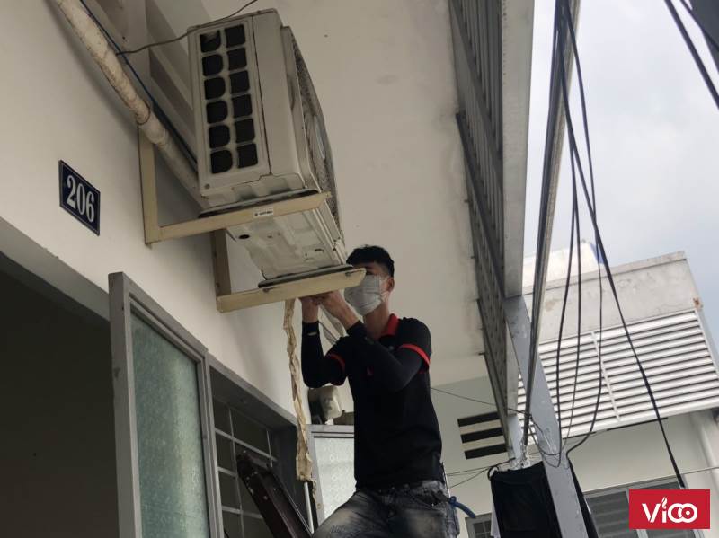 Lắp điều hòa tại nhà ở quận 11 Cao Vĩ