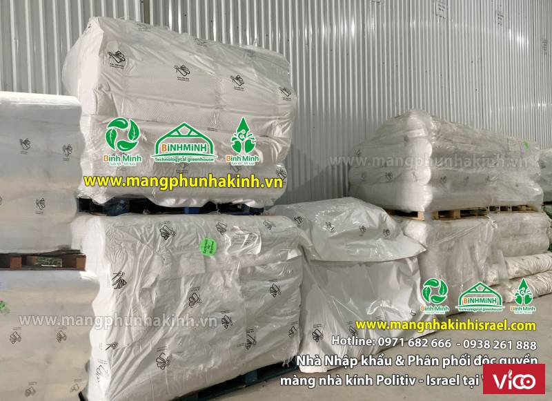 Màng kính nông nghiệp mua ở đâu, giá màng nhà kính politiv hà nội, nhà kính bình minh