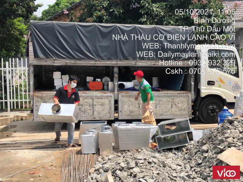 Lắp điều hòa tại nhà ở Bình Chánh Cao Vĩ