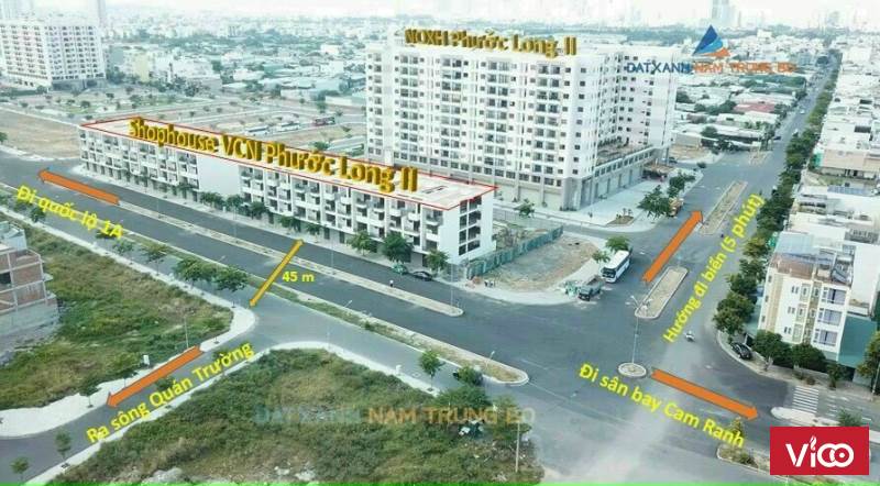 SHOPHOUSE VCN Phước Long luôn là vị trí độc tôn sinh lời nhanh chóng nhât thàng phố Nha