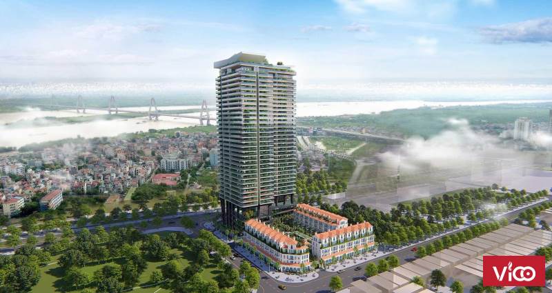 25 căn Biệt thự Sân vườn trên không 2PN view Sông Hồng duy nhất tại KĐT Ciputra